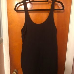 Black VS PINK tank top dress